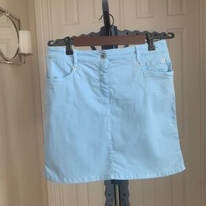 Robell Jeans Blue Skirt sz 6